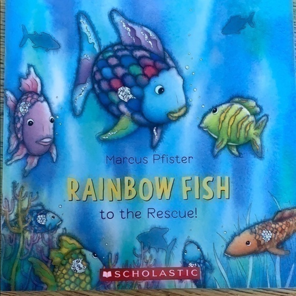 Rainbow Fish Children’s Book 2 stories in one book